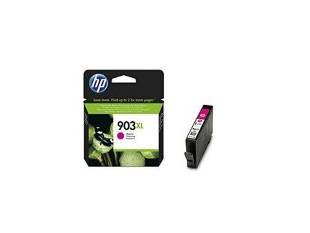 Zgodny pojemnik z tuszem HP T6M07AEBGX Magenta Czerwony