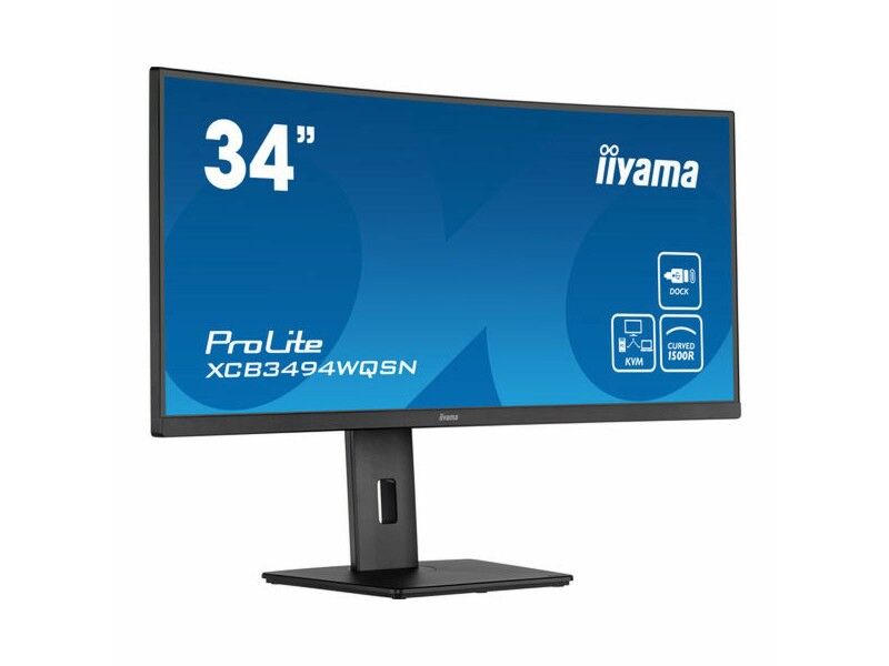 Monitor Iiyama XCB3494WQSN-B5 LED VA Flicker free 50-60  Hz