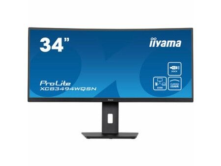 Monitor Iiyama XCB3494WQSN-B5 LED VA Flicker free 50-60  Hz