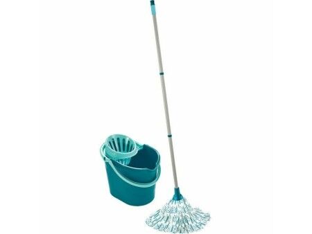 Bucket and mop set Leifheit Classic Mop 56792 Wiskoza Plastikowy 12 L