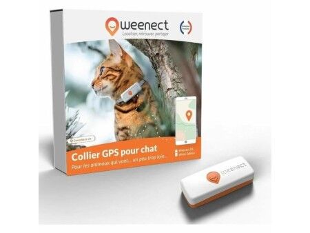 Lokalizator Weenect Weenect XS GPS Kot Biały