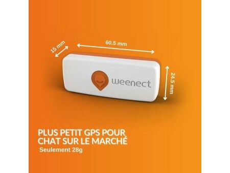 Lokalizator Weenect Weenect XS GPS Kot Biały