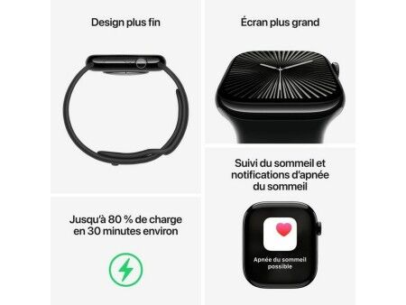 Smartwatch Apple Watch Series 10 Czarny