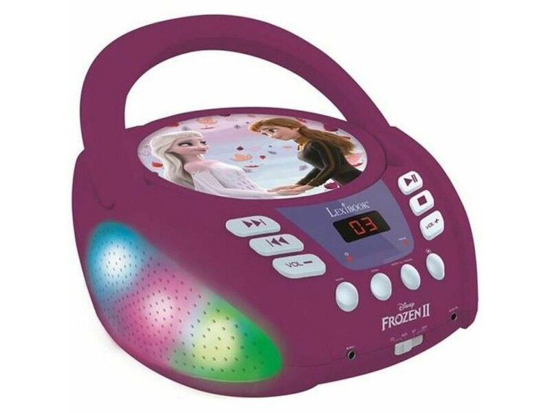 Odtwarzacz Lexibook Frozen Światło LED CD Dziecięcy Bluetooth Bluetooth 5.0