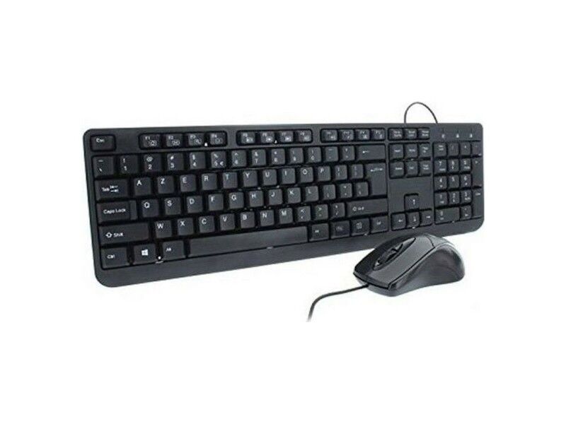 Klawiatura i Myszka Mobility Lab ML309415 AZERTY Czarny