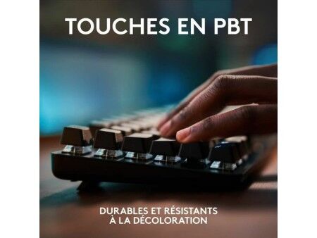 Klawiatura Bluetooth z podstawką do tabletu Logitech G413 SE Francuski Czarny AZERTY