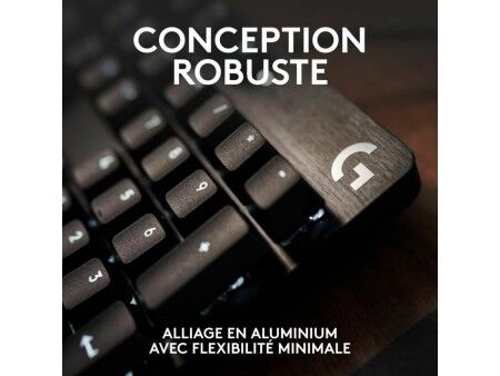 Klawiatura Bluetooth z podstawką do tabletu Logitech G413 SE Francuski Czarny AZERTY