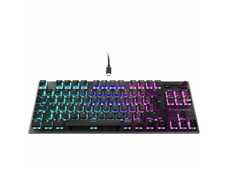 Klawiatura Turtle Beach Vulcan TKL Czarny Francuski AZERTY