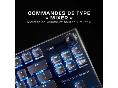 Klawiatura Turtle Beach Vulcan TKL Czarny Francuski AZERTY