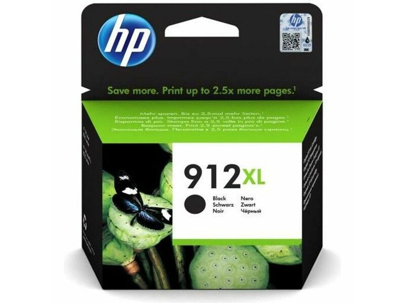 Oryginalny Wkład Atramentowy HP 912XL Czarny