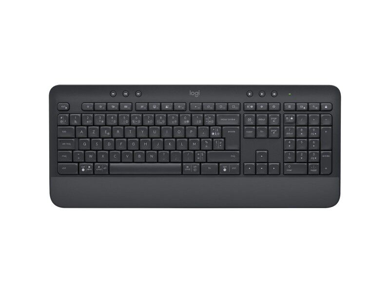 Klawiatura Logitech Signature K650 AZERTY Francuski Ciemny szary Szary