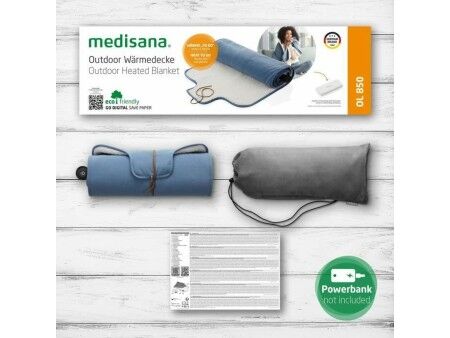Elektryczna Poduszka na Kark i Plecy Medisana OL 850 Niebieski 10 W