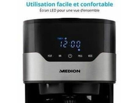 Ekspres do Kawy Przelewowy Medion 900 W 1,2 L