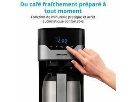 Ekspres do Kawy Przelewowy Medion 900 W 1,2 L