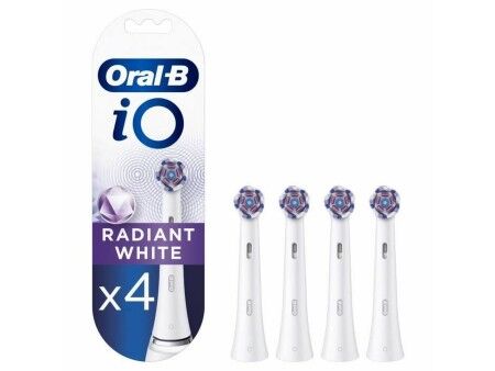 Główka do Szczoteczki do Zębów Oral-B iO Biały Czarny 4 Sztuk