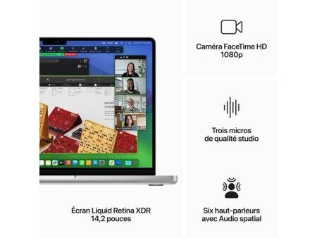 Laptop Apple MacBook Pro 2023 1 TB Azerty Francuski M3 Pro