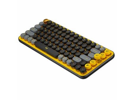 Klawiatura Logitech POP Francuski Żółty AZERTY