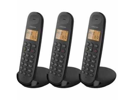 Telefon Bezprzewodowy Logicom ILOA 350 TRIO Czarny
