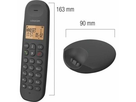 Telefon Bezprzewodowy Logicom ILOA 150 SOLO Szary