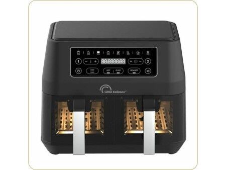 Frytkownica na gorące powietrze Little Balance 8765 Czarny 2460 w 9 L