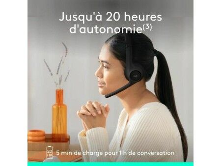 Słuchawki Logitech 981-001407 Czarny
