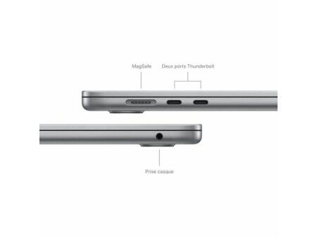 Laptop Apple MacBook Air M3 (2024) 15,3" M3 8 GB RAM 512 GB SSD AZERTY