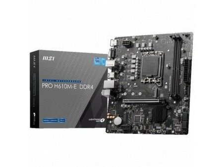 Płyta główna MSI PRO H610M-E DDR4 DDR4 mATX H610 LGA 1700
