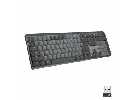 Klawiatura Logitech MX Mechanical USB Grafit Podświetlenie Bezprzewodowy AZERTY