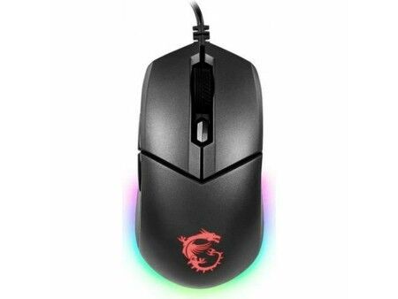 Myszka do Gry MSI Clutch GM11 Z kablem Czarny Światła
