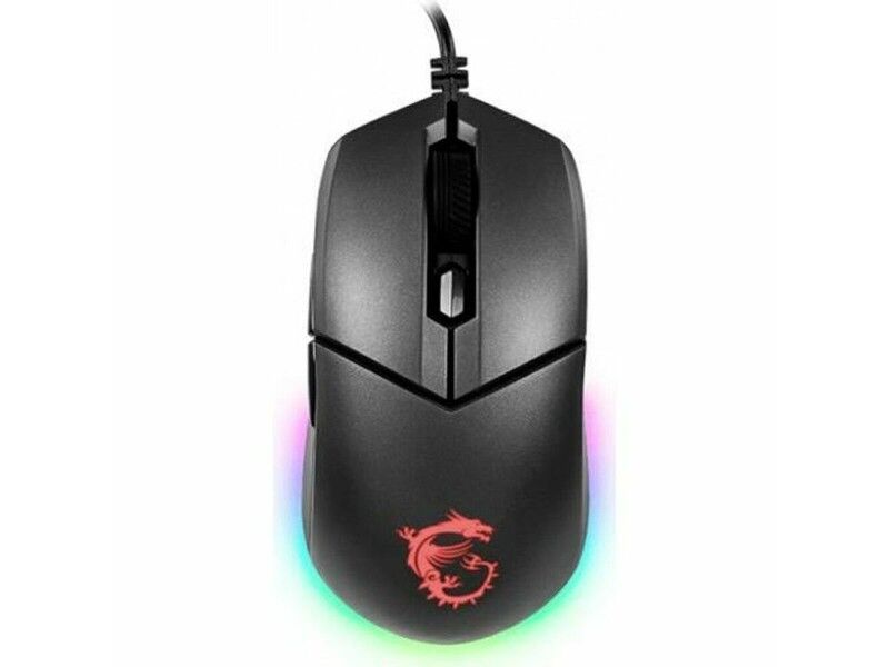 Myszka do Gry MSI Clutch GM11 Z kablem Czarny Światła