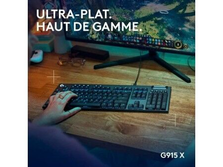 Klawiatura Logitech G915 X Czarny AZERTY
