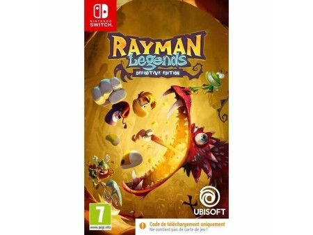 Gra wideo na Switcha Ubisoft Rayman Legends Definitive Edition Pobierz kod