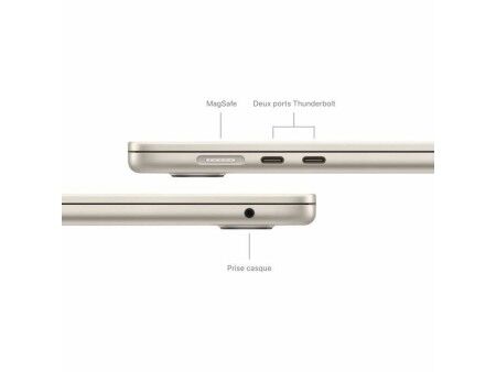 Laptop Apple MacBook Air M3 (2024) 15" M3 16 GB RAM 512 GB SSD AZERTY