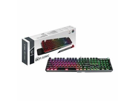 Klawiatura do Gier/ OR: Klawiatura Gamingowa MSI VIGOR GK71 SONIC RED FR AZERTY Francuski