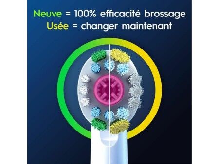Główka do Szczoteczki do Zębów Oral-B 80731295 Biały
