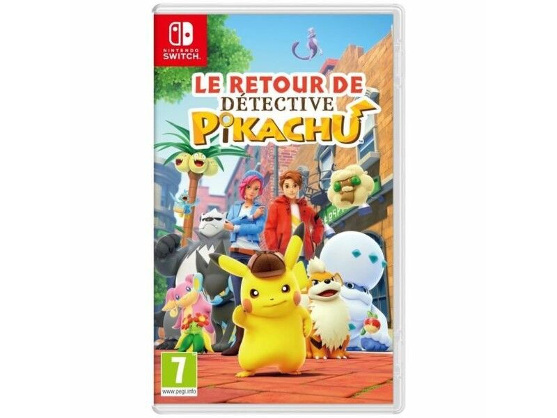 Gra wideo na Switcha Pokémon Detective Pikachu Returns (FR)