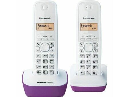 Telefon Bezprzewodowy Panasonic KX-TG1612FRF Fioletowy