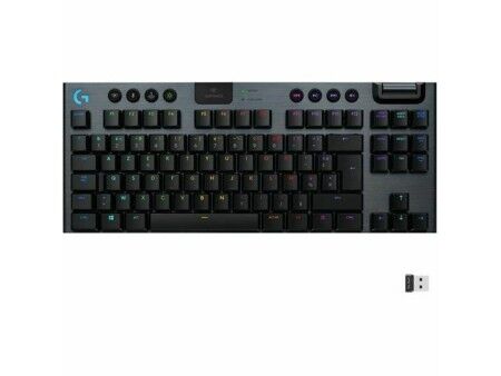 Klawiatura Logitech G915 TKL AZERTY Francuski Czarny
