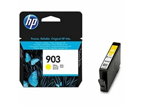 Zgodny pojemnik z tuszem HP T6L95AEBGX Żółty
