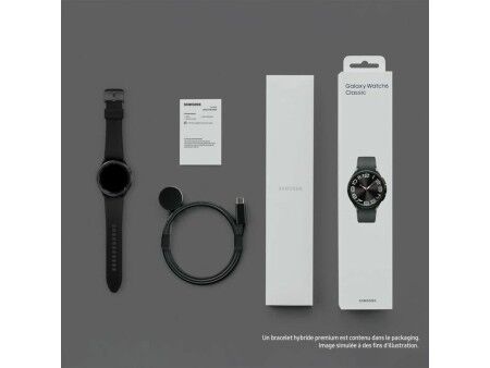 Smartwatch Samsung Watch 6 Czarny 1,3" 43 mm