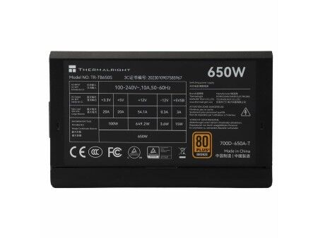 Zasilanie Thermalright TB650S ATX 650 W 80 Plus Bronze