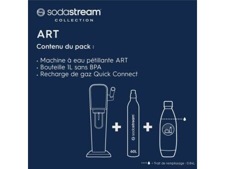 Maszyna do Gazowania Wody sodastream ART Mandarine 1 L