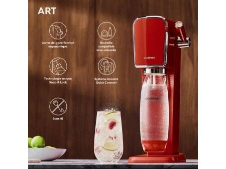Maszyna do Gazowania Wody sodastream ART Mandarine 1 L