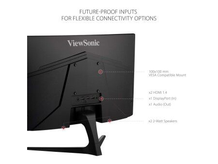 Monitor ViewSonic VX2418C 23,6" TFT LCD AMD FreeSync 165 Hz