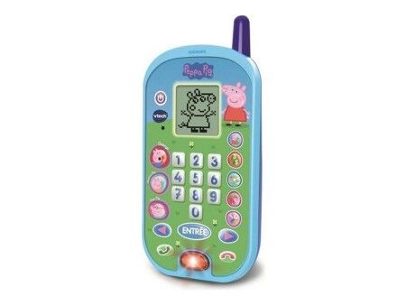 Zabawkowy telefon Peppa Pig Gra edukacyjna FR