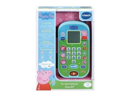 Zabawkowy telefon Peppa Pig Gra edukacyjna FR
