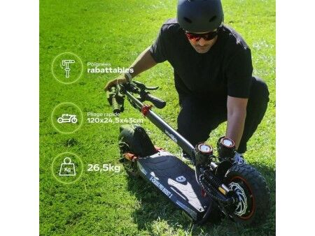 Skuter elektryczny Urbanglide ECROSS PRO BOOST 2 Czarny 25 km/h 800 W