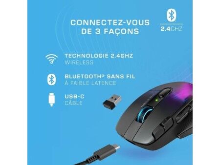 Myszka Bezprzewodowa Turtle Beach Kone XP Air Czarny