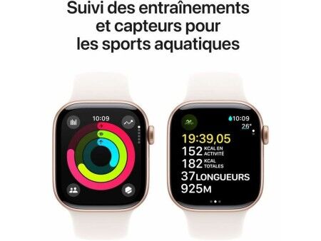 Smartwatch Apple Watch Series 10 Różowo-złoty