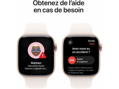 Smartwatch Apple Watch Series 10 Różowo-złoty
